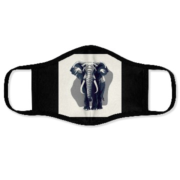 Discover walking elefant Face Masks