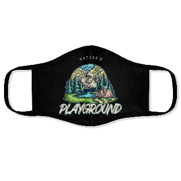 Discover Natures playground Face Masks
