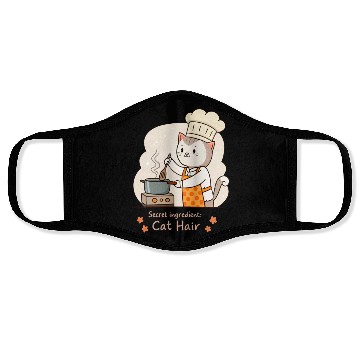 Discover Gourmet Cat Hair Cuisine Face Masks
