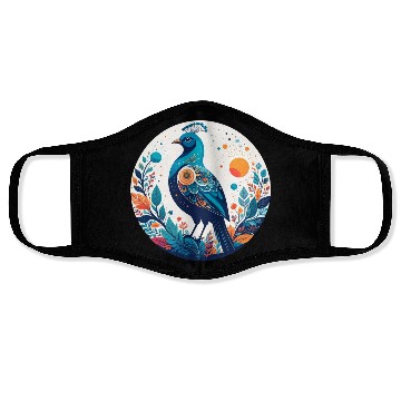 Discover Royal Peacock Face Masks