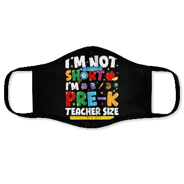 Discover Pre K Teacher Back To School Pre kindergarten Face Masks