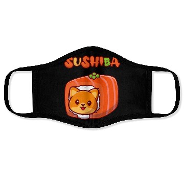 Discover Shiba Inu - Sushiba Face Masks