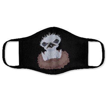 Discover Little Bald Eagle Face Masks