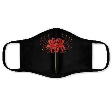 Discover Red Spider Lily Face Masks – Japanese Death Flower Ar