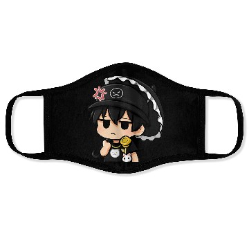 Discover Chibi Joneda Angry Face Masks