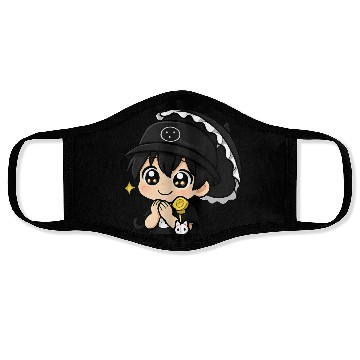 Discover Chibi Joneda Aww Face Masks