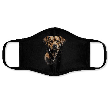 Discover Realistic German Shepherd Portrait Face Masks