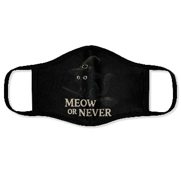 Discover Meow or never Face Masks