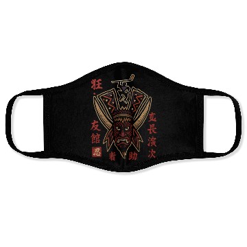Discover Vancouver Voodoo Roller Hockey Japanese Style Face Masks