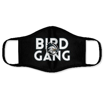 Discover Eagle Head Bird Gang Logo Design Face Masks