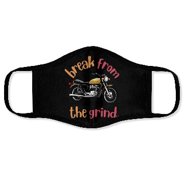 Discover Motorcycle 1 Face Masks