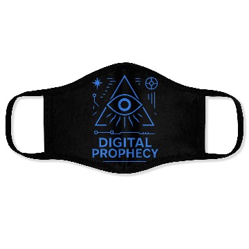Discover Digital Prophecy Face Masks