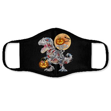 Discover Pumpkin Skeleton Riding Zombie Mummy Dinosaur  Face Masks