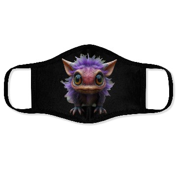 Discover Cutie Creature - Purple Face Masks