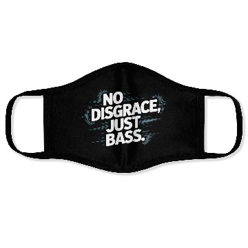 Discover No Disgrace Just Bass Bold Face Masks