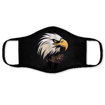 Discover The Captain – Fearless Eagle Face Leadership Face Masks