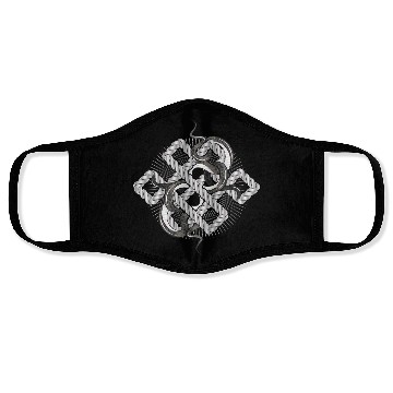 Discover Silver Snake Knot – Mystical & Elegant Face Masks