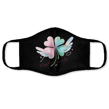 Discover Magical Heart-Shaped Butterfly Design Face Masks