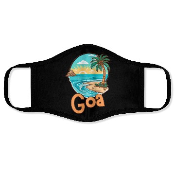 Discover D83C DF0A Tropical Escape Goa Beach Face Masks  D83C DF0A