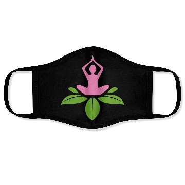 Discover Serene Yoga Lotus Design Face Masks