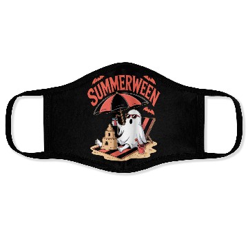 Discover Summerween Beach Ghost Face Masks