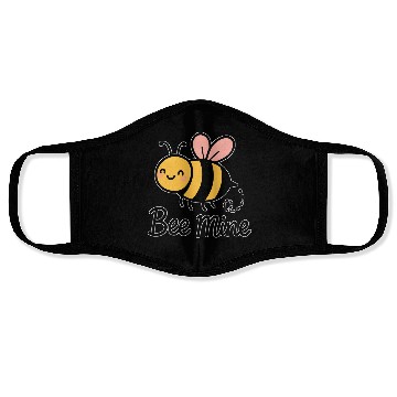 Discover Bee Mine Cute Vintage Couple Face Masks