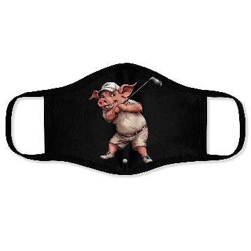 Discover Golf pig Face Masks