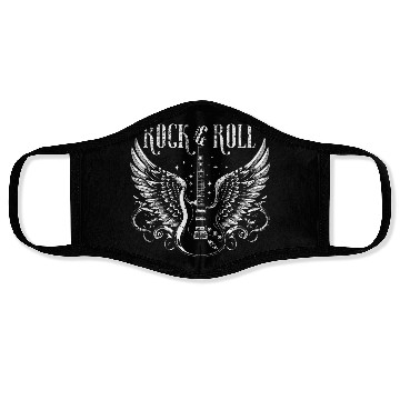 Discover Rock & Roll Guitar Face Masks
