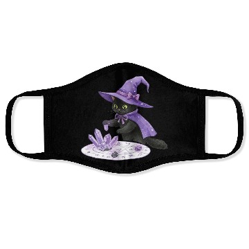 Discover Enchanted Black Cat in Mystic Potion Face Masks