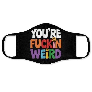 Discover Colorful Affirmation Statement Face Masks