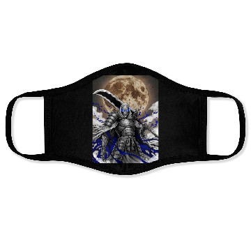 Discover Dark Samurai Demon Warrior Face Masks