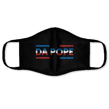 Discover Da Pope Chicago Street Style Face Masks