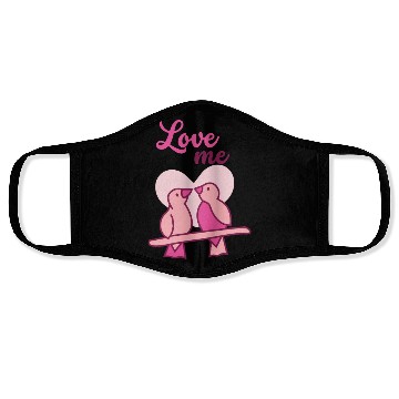 Discover Love me birds Face Masks