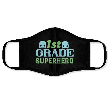 Discover 1st Grade Superhero Face Masks