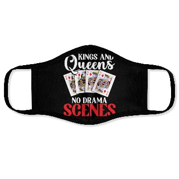 Discover Pinochle Trick Taking Game Drama King Queen Face Masks
