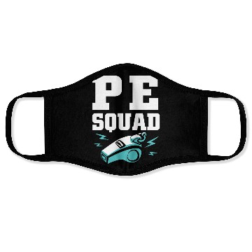 Discover Physical Education Teacher PE Coach Face Masks