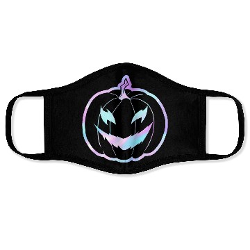 Discover Glow-In-The-Dark Jack-o-Lantern Face Masks