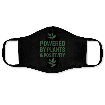 Discover Powered by Plants and Positivity Face Masks