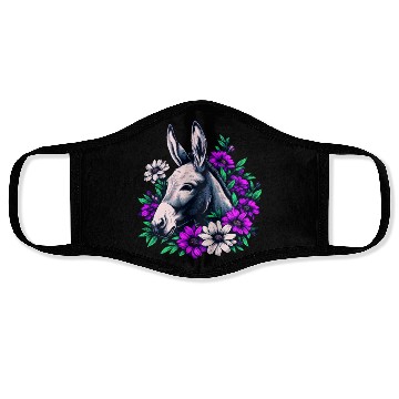 Discover Floral Donkey Face Masks
