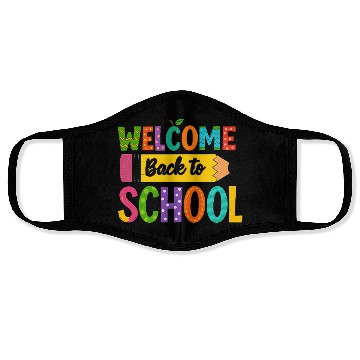 Discover Welcome Back to School Face Masks