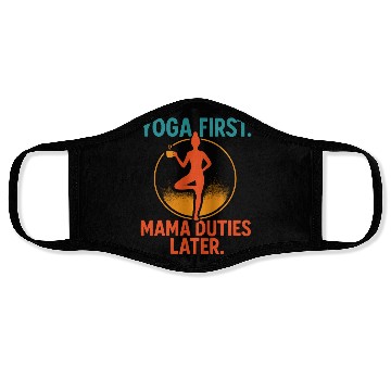 Discover Yoga First Mama Later Face Masks