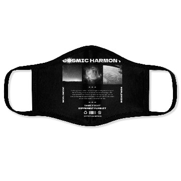 Discover Celestial Space and Night Sky Artwork Face Masks