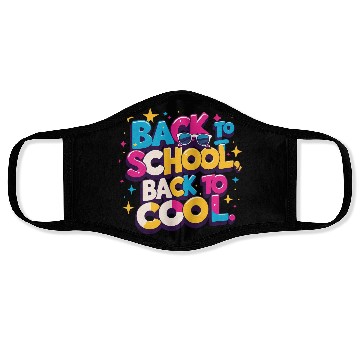 Discover Back to School, Back to Cool Retro Face Masks