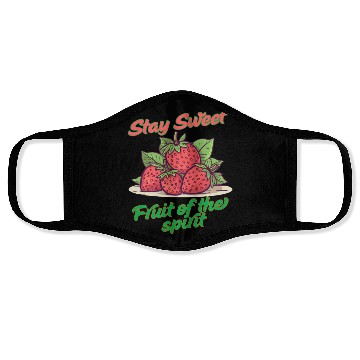 Discover Stay sweet fruit of the spirit, vintage fruit Face Masks