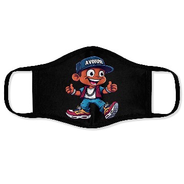 Discover Urban Kid Streetwear Design Face Masks