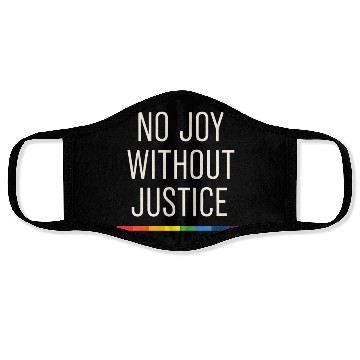 Discover Queer Pride Queer Joy LGBTQ+ Affirmation Trans Face Masks