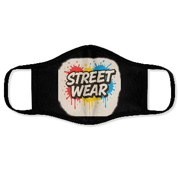 Discover Vibrant Street Wear Graffiti Style Face Masks