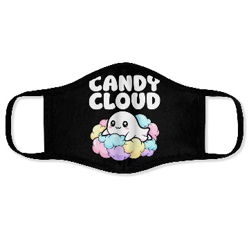 Discover CANDY CLOUD - GHOST HALLOWEEN Face Masks