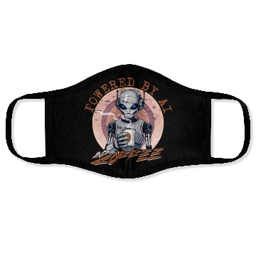 Discover Powered By AI And Coffee Tech Face Masks