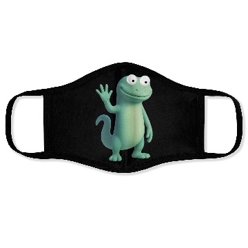 Discover Funny Lizard Meme , lizard lizard lizard Face Masks